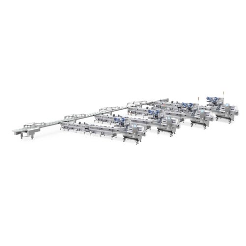 High-speed Intelligent Control Pillow Type Flow packaging Line
