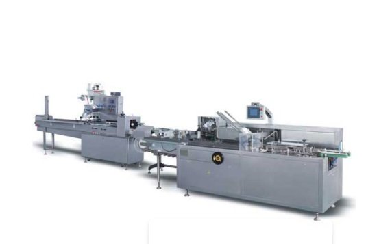 Automatic Flowwrapping Cartoning Packing Line