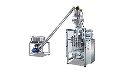Auger Filler With Rotary Pouch Packing Machine