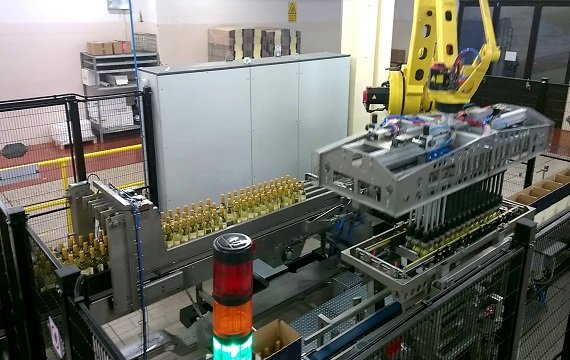 Bottle Case Packer Machine
