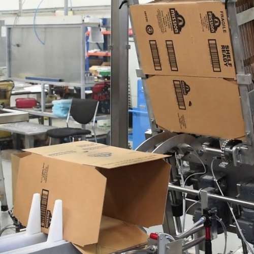 Robotic Side Load Case Packer