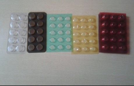 PVC blister packing of tablets