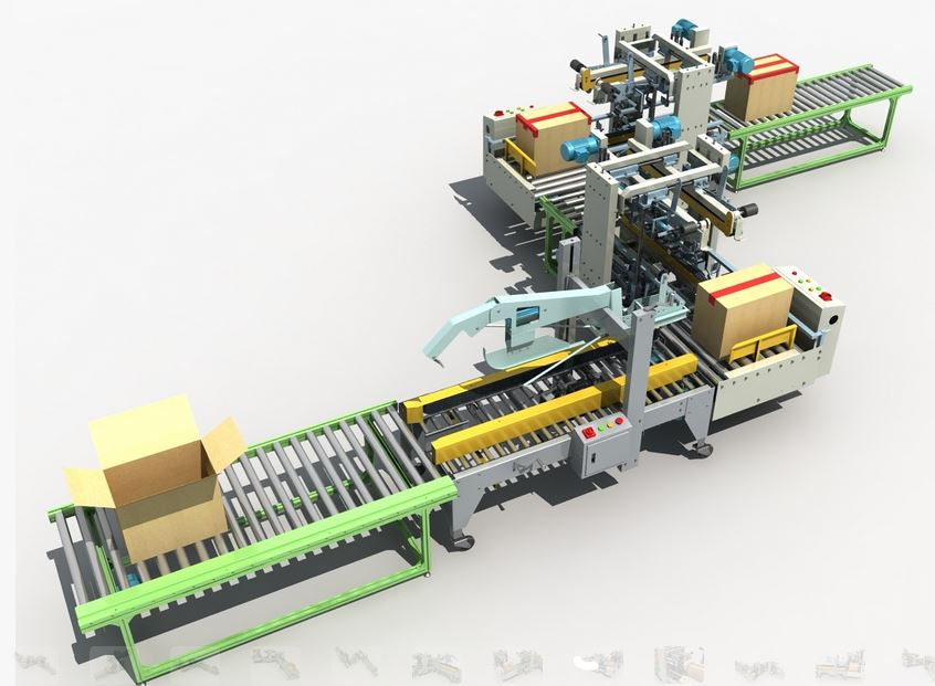  automatic packaging line