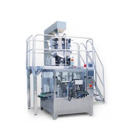 automatic rotary pouch packaging machine