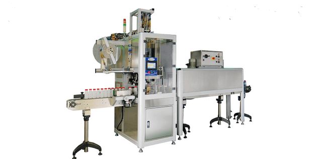 vertical automatic shrink sleeving machine