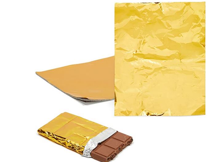 gold foil wrappers
