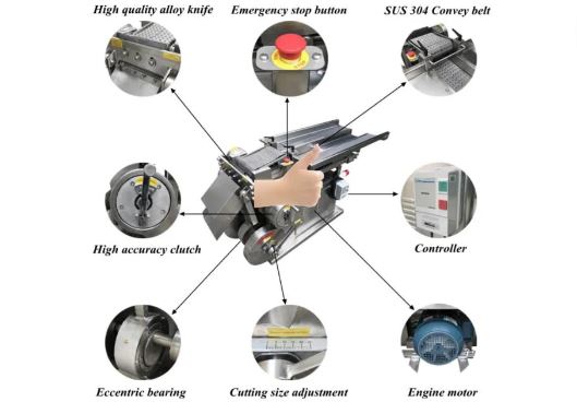 Shisha Tobacco Cuttings Machine Components